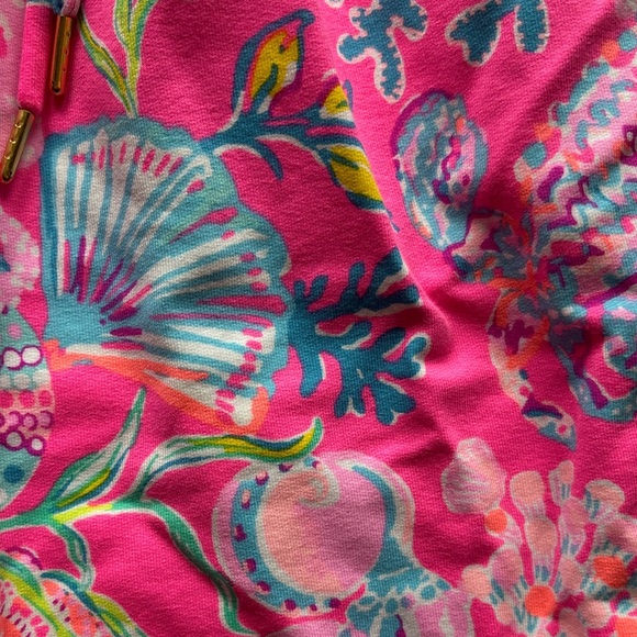 Lilly Pulitzer Pink Floral Strapless Dress - Picture 2 of 4